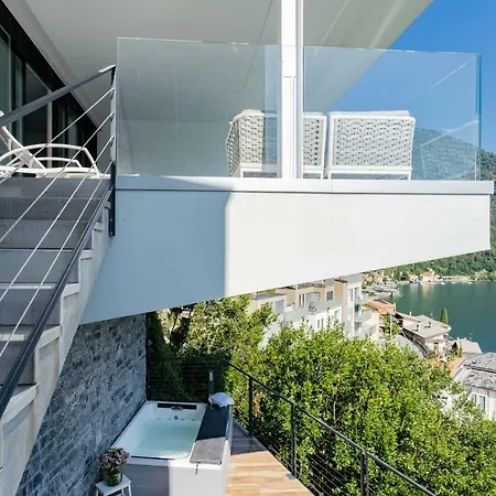 Lägenhet Contemporary Luxe Architecture On Lake Como