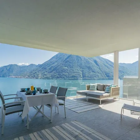 Contemporary Luxe Architecture On Lake Como Lägenhet